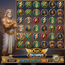 Queen Vegas - Rise of Olympus Slot Game - Play'n GO